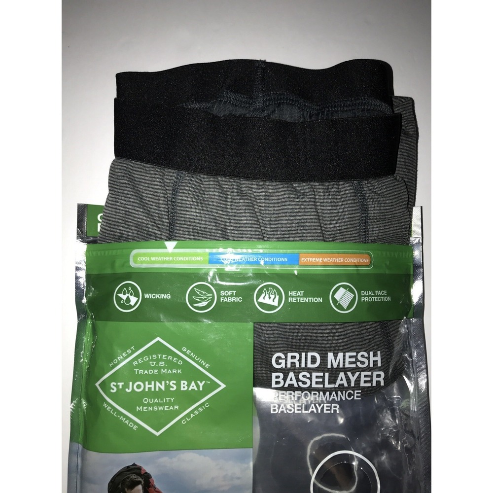 Mens Size XXL Cool Performance Base Layer Thermal Pants And Shirt‎ Light Weight - Picture 7 of 11